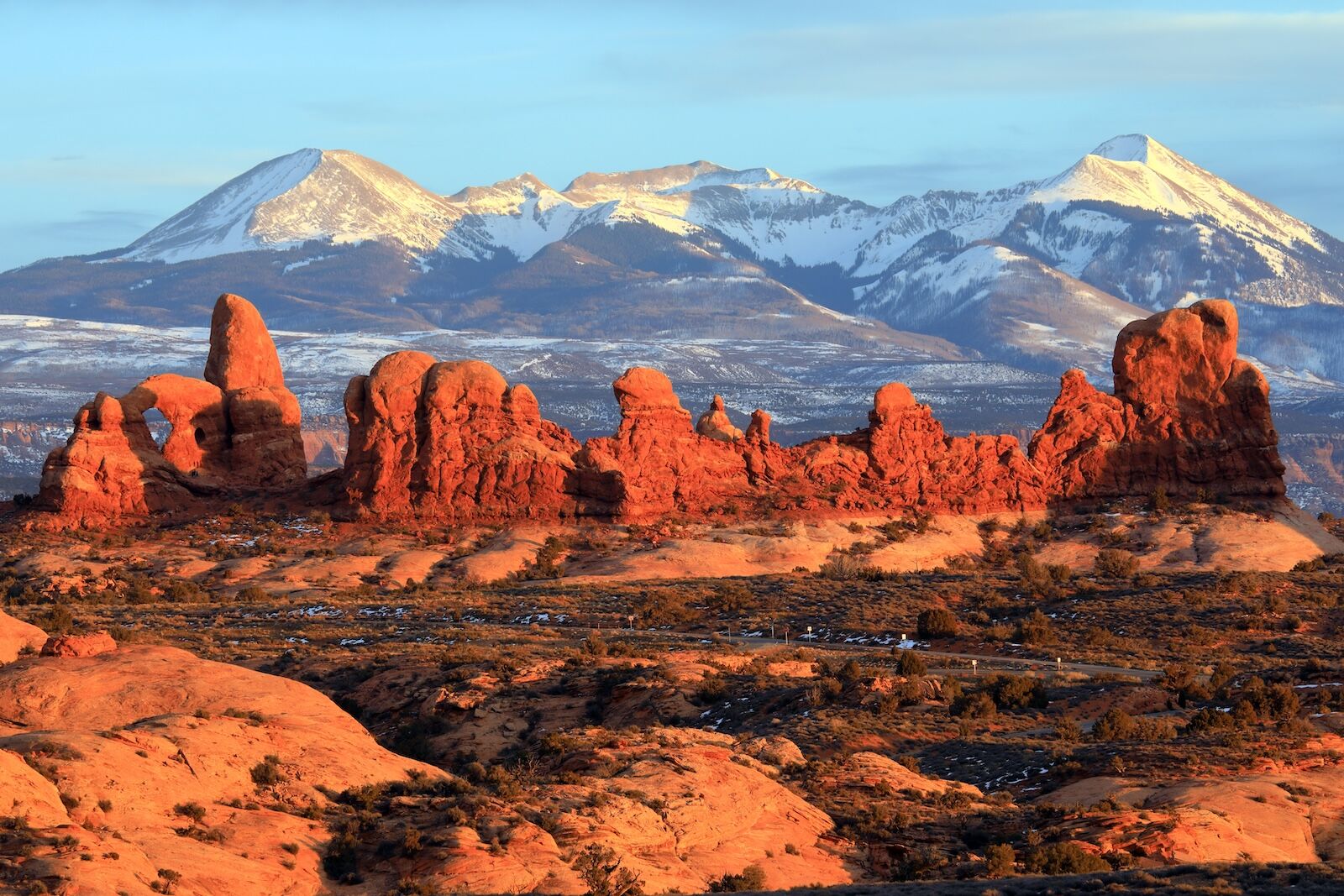 arches near moab, utah