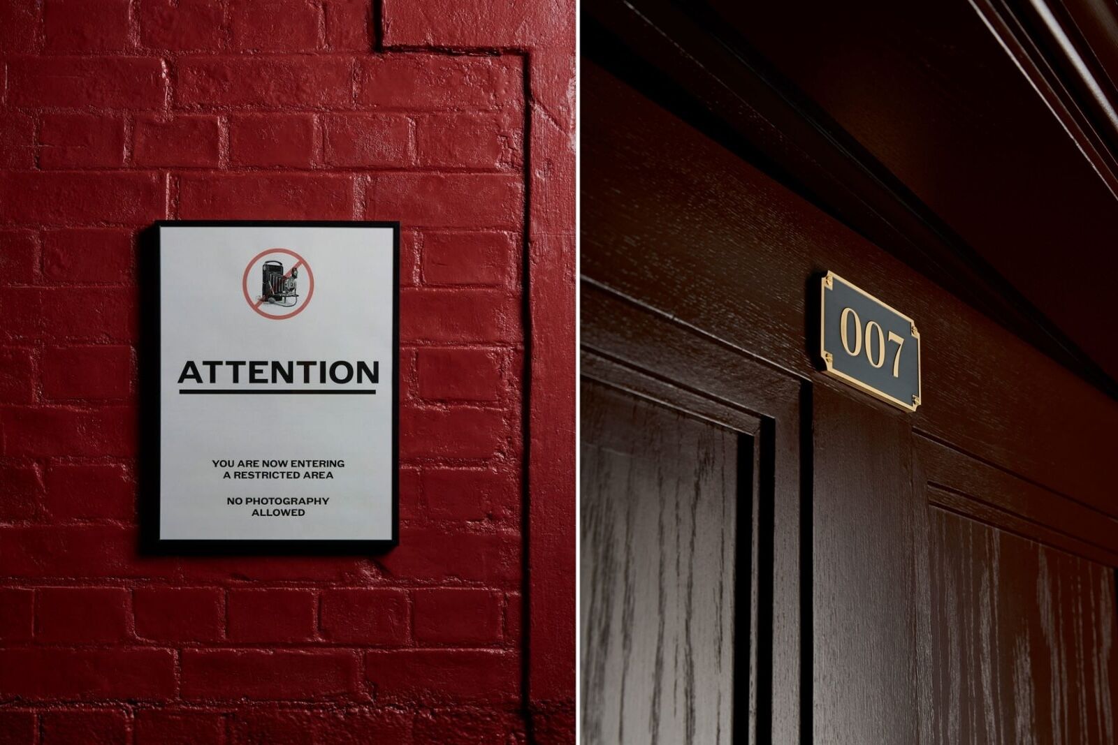 london martini bars- spy bar signage