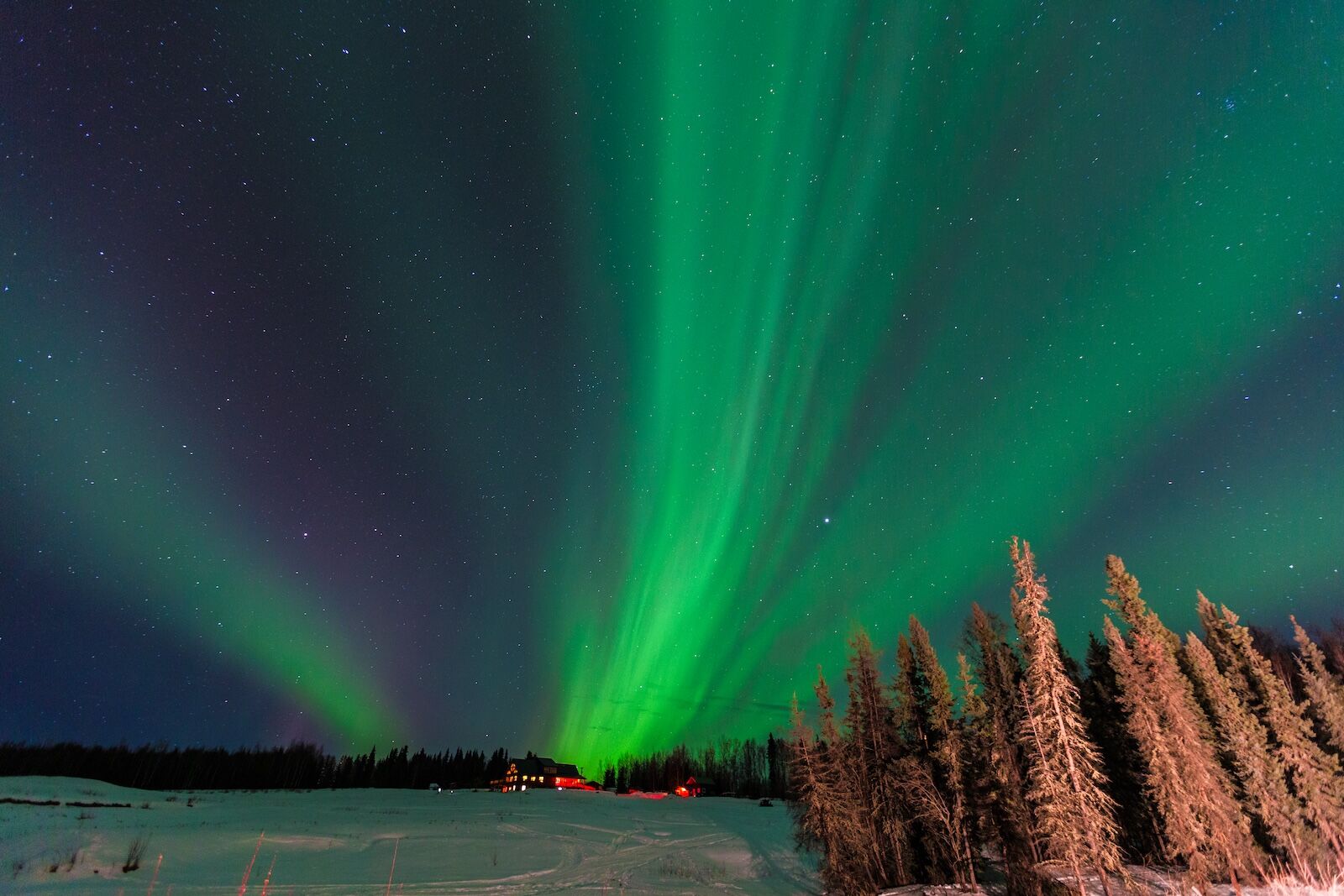 Northern lights, Aurora, Fairbanks, Alaska