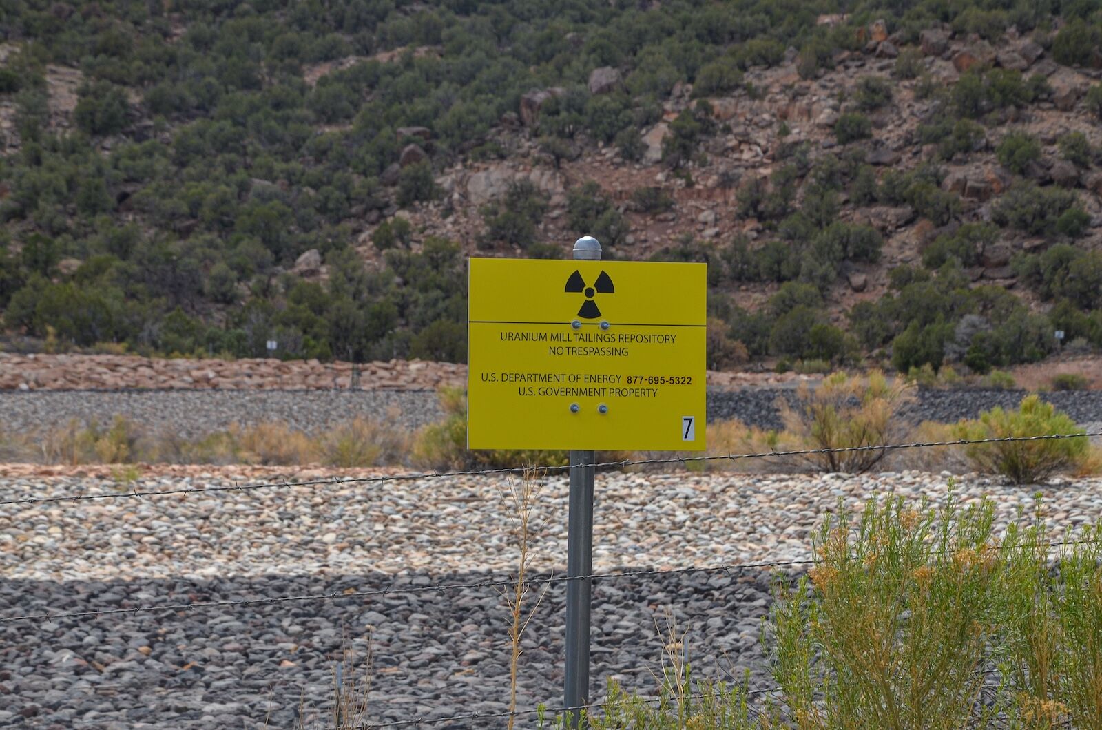 uranium mine cleanup site