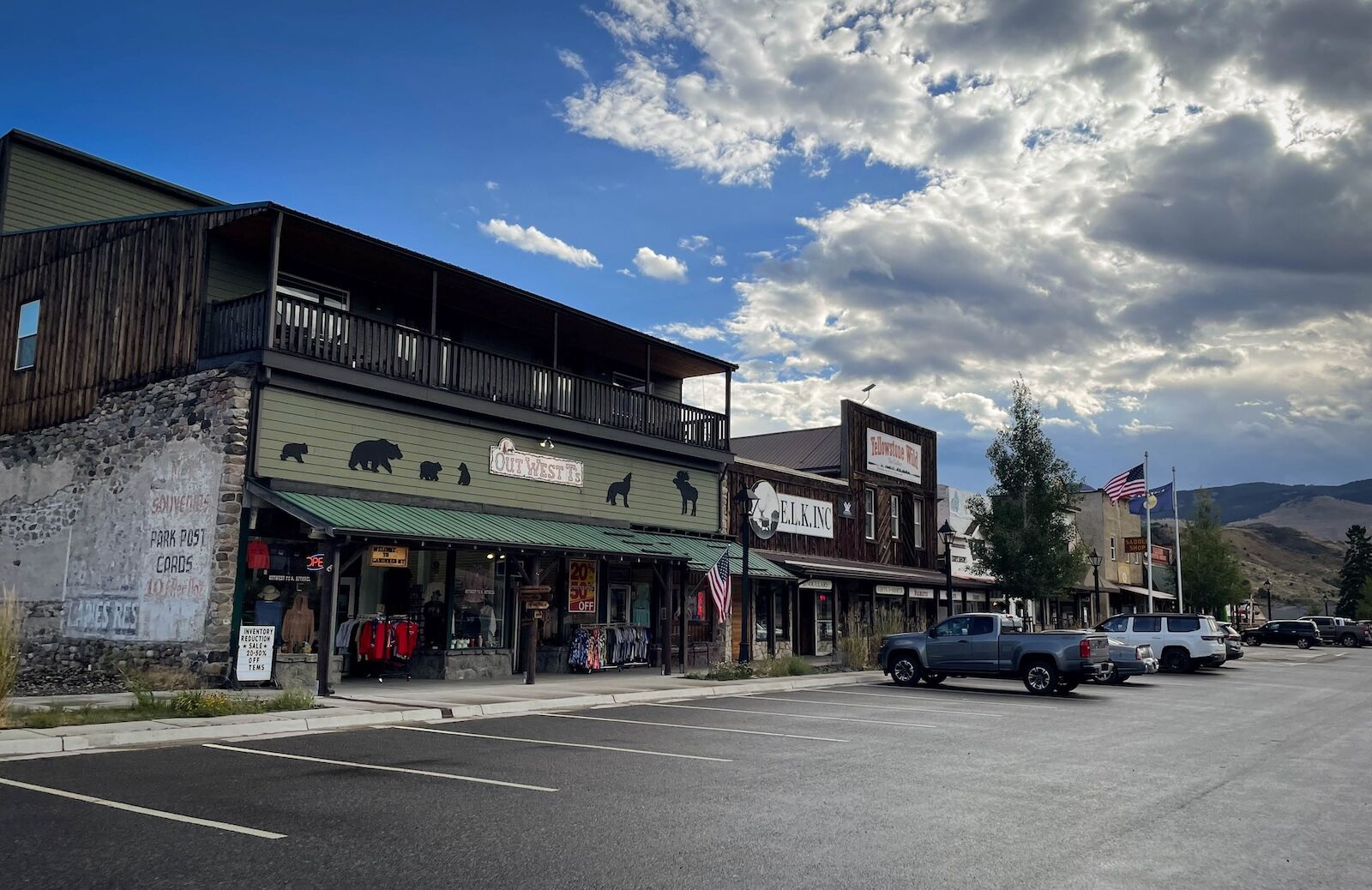 Downtown Gardiner, MT.