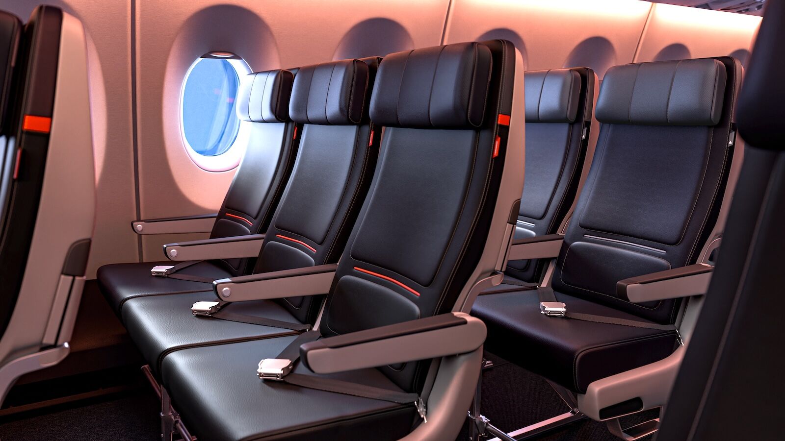 new delta cabins - economy class