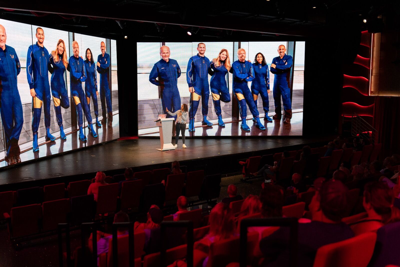 astronauts onboard virgin voyages celebration voyage