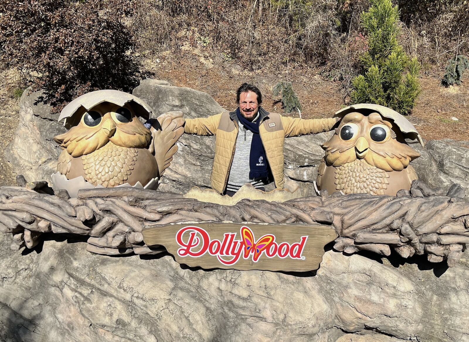 dollywood at christmas - writer photo