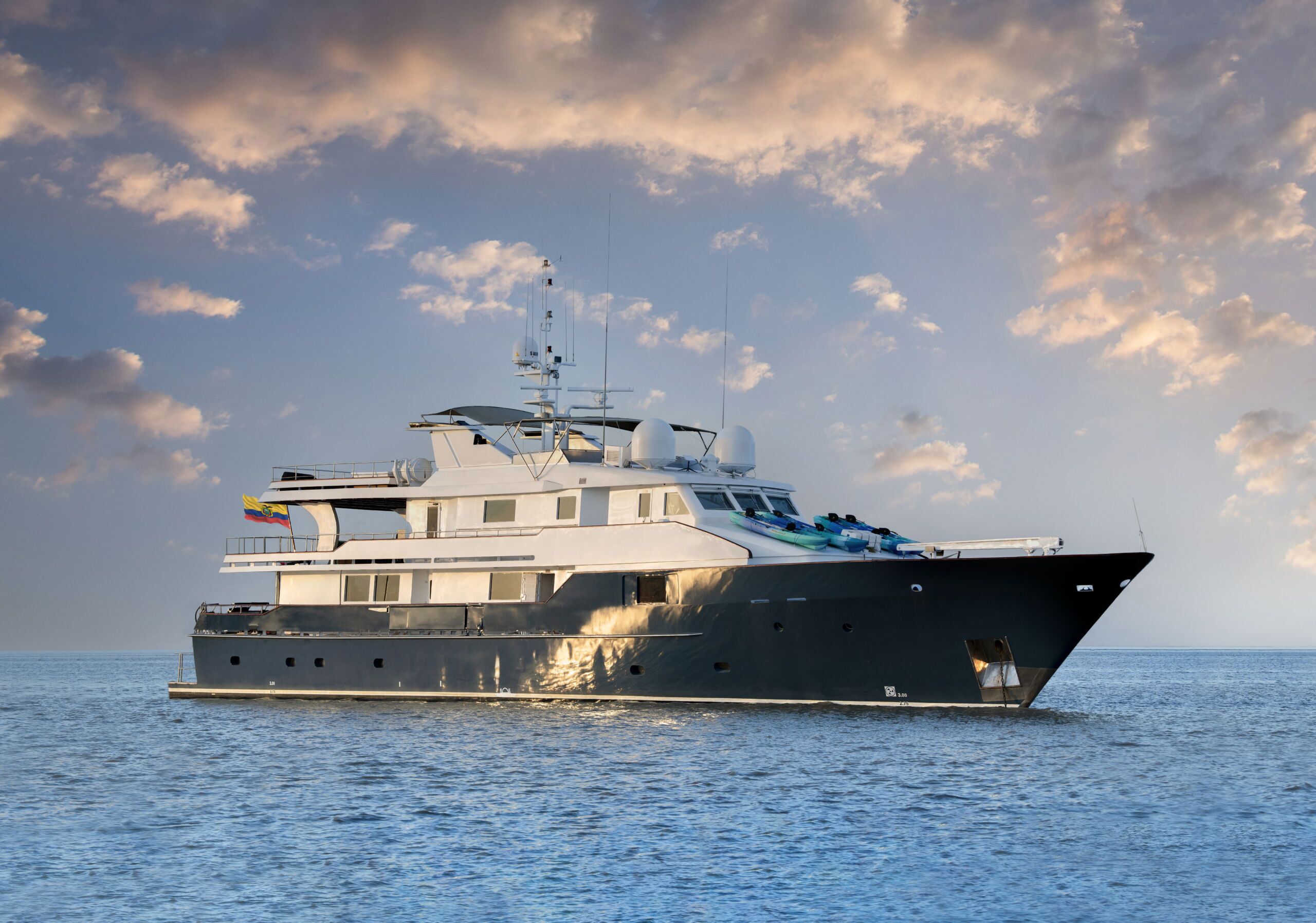 AndBeyond ship in the Galapagos Island: the Galapagos Explorer