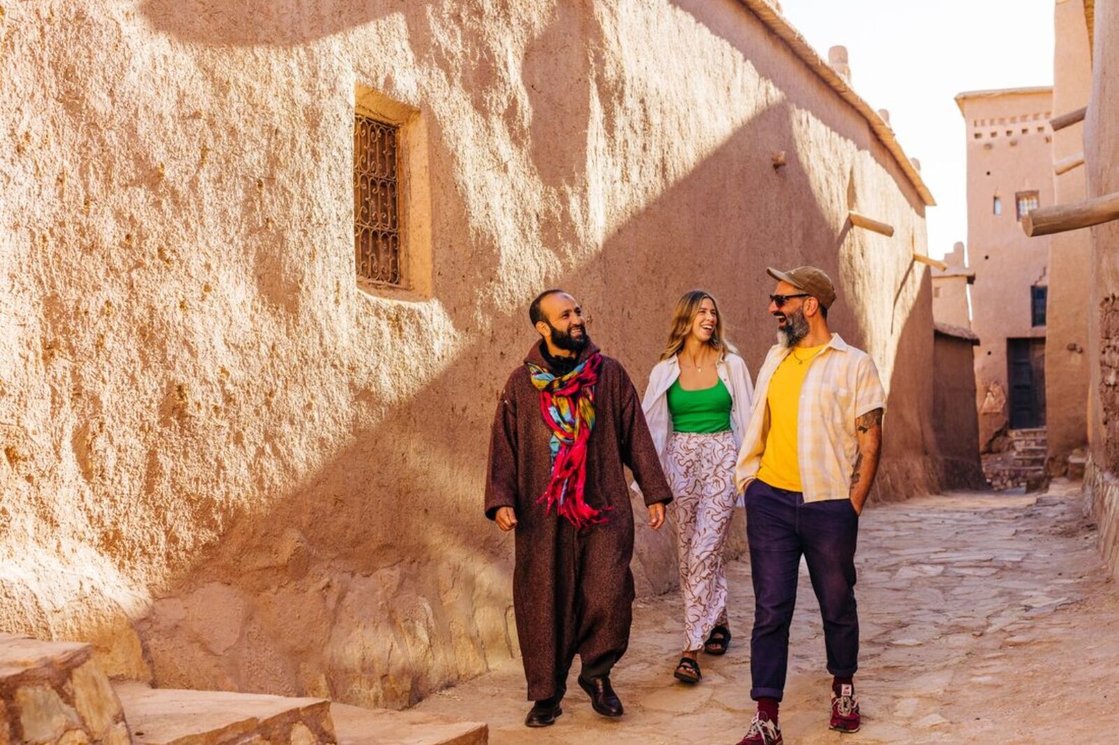 People on tour in Morocco with Intrepid Travel 