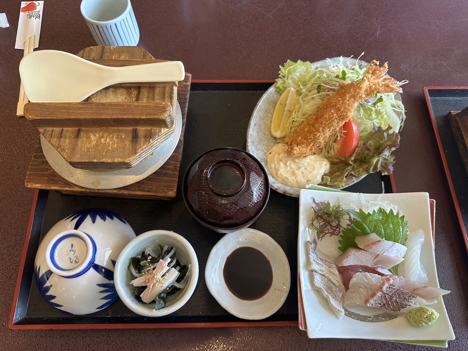 bento box at Restaurant Hagi Goyomi