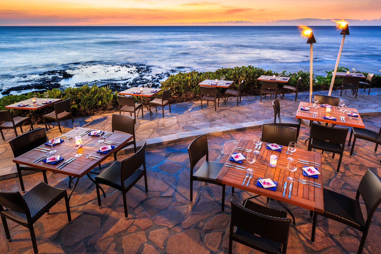 Dining at Hilton Waikoloa Village