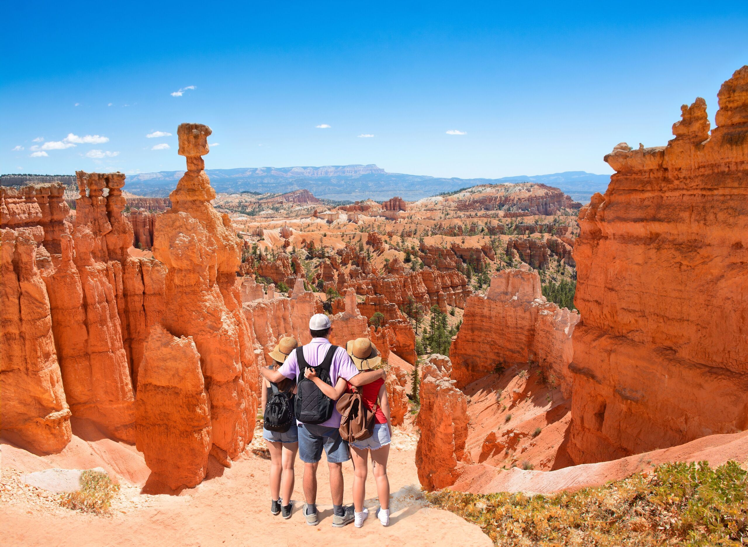 why is overtourism happening - family at utah park