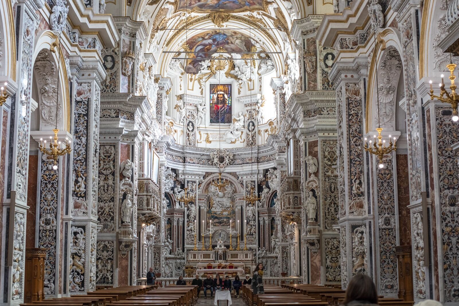 Walking tour of Palermo: Chiesa del Gesù di Casa Professa, AKA Church of the Gesu