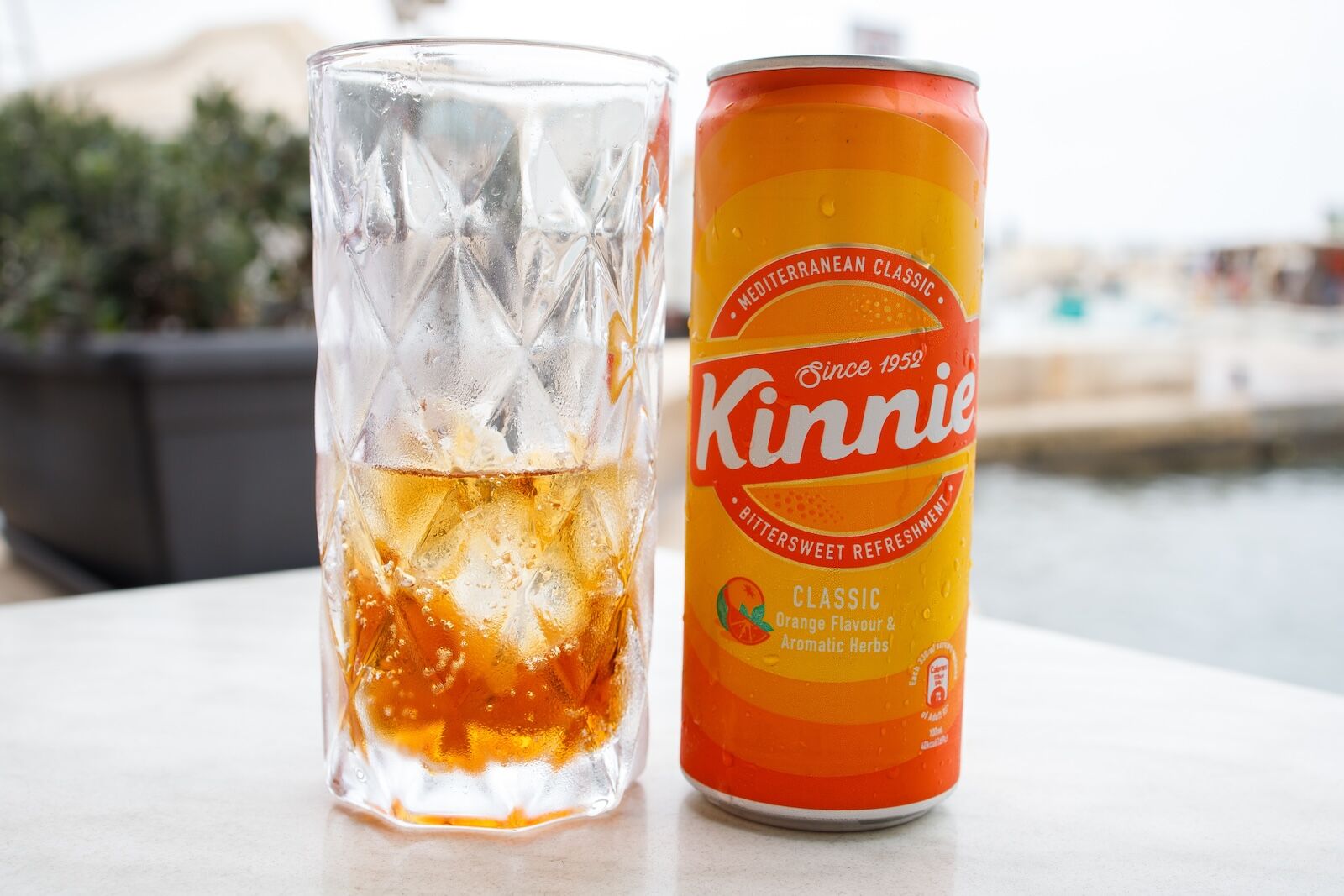 Kinnie is a Maltese soft drink