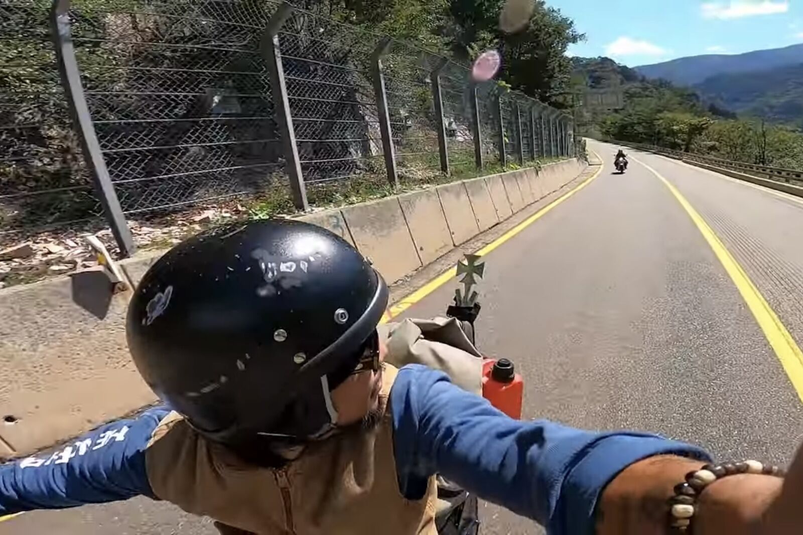 motorcycle ride south korea