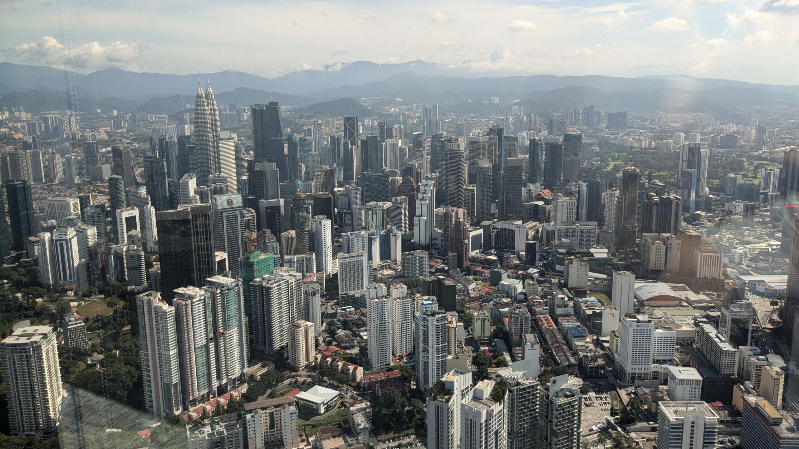 merdeka 118 elevated view of kuala lumpur