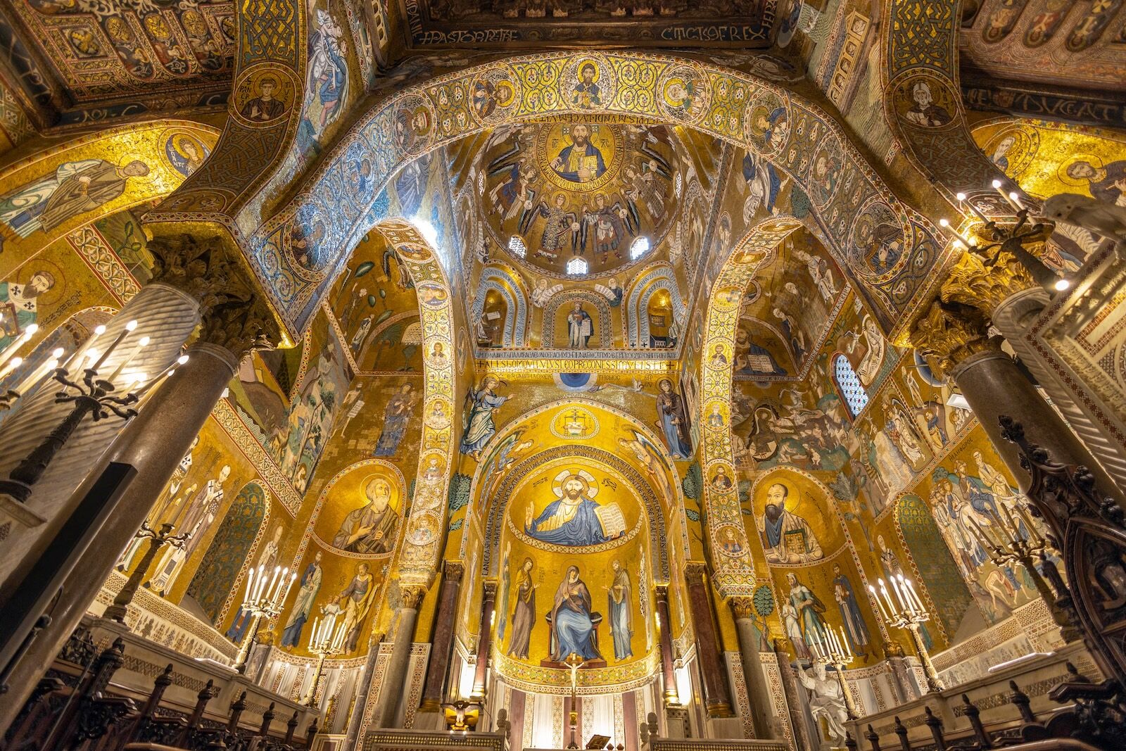 Walking tour of Palermo: Palatine Chapel