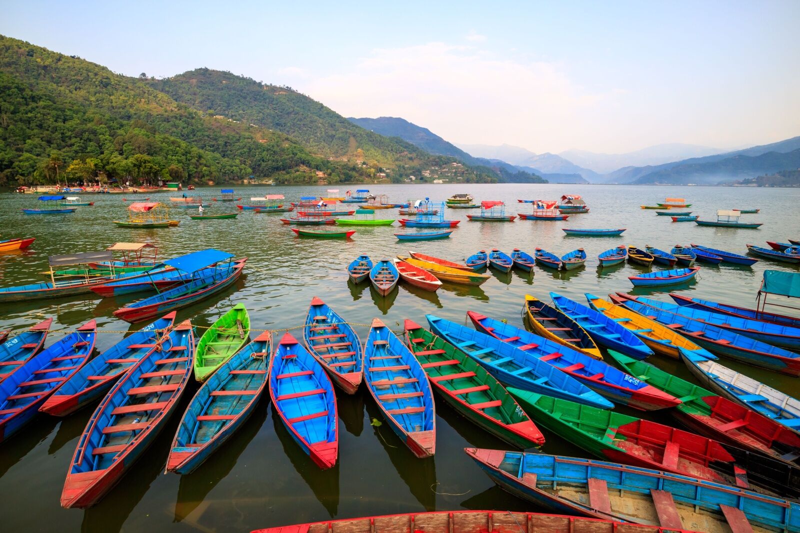 best adventure travel destinations of 2025 - pokhara boats