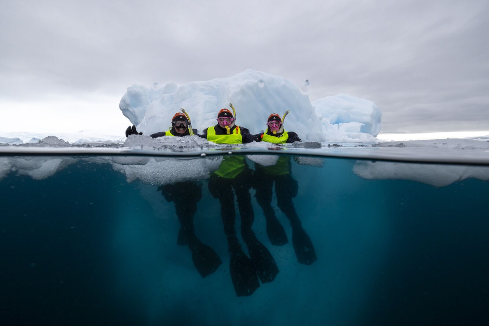 Snorkeling in Antarctica with Aurora Expeditions