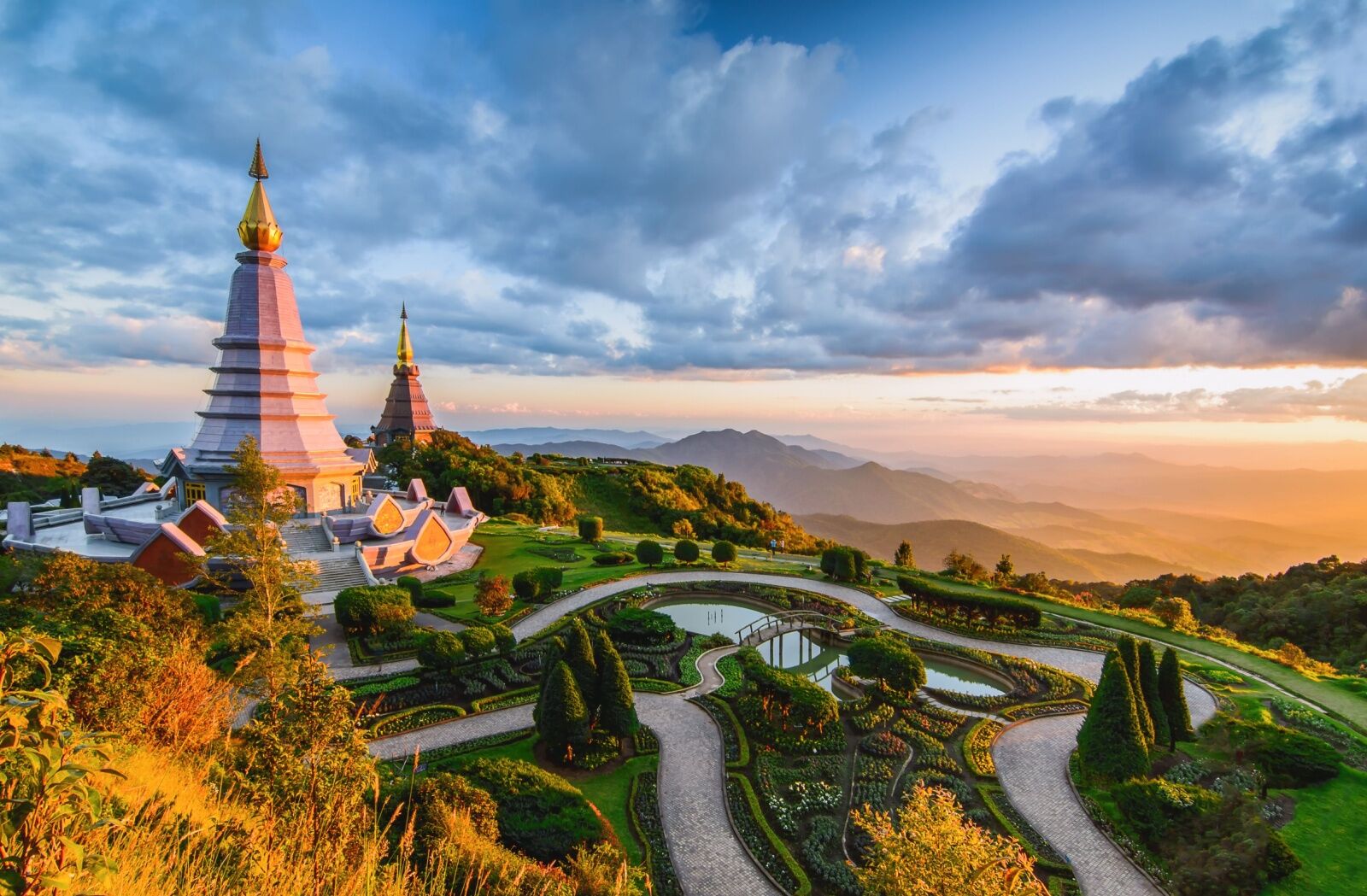 chiang mai bright landscape