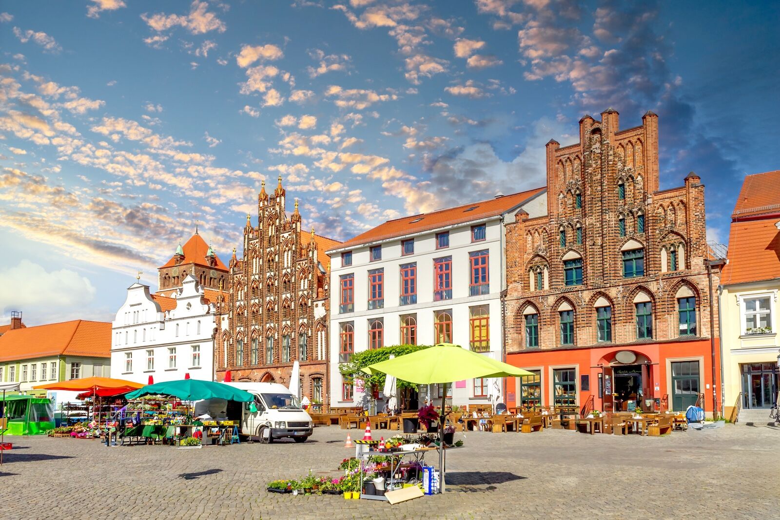 Old city of Greifswald, Germany