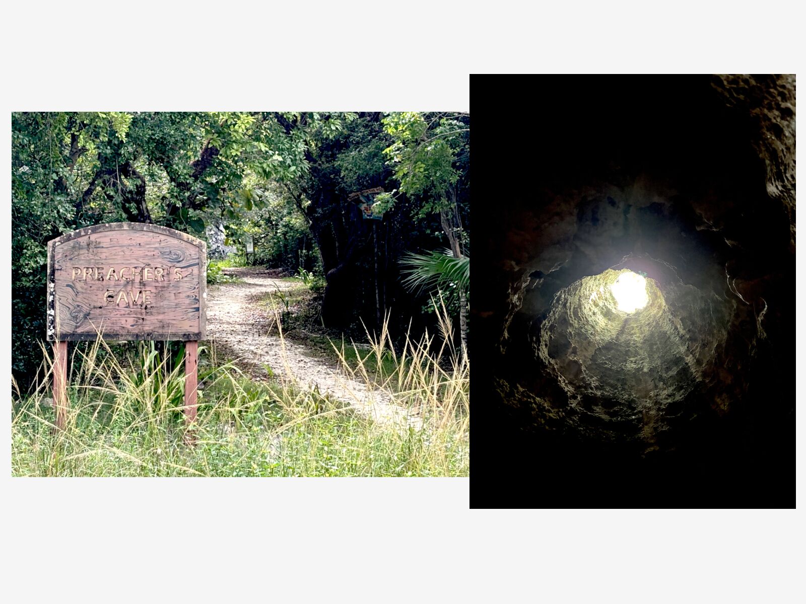 preacher's cave on eleuthera