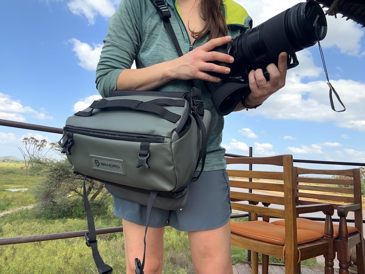 Safari Testing the WANDRD Rogue Sling, a Bag That Helps You Get the Perfect Shot