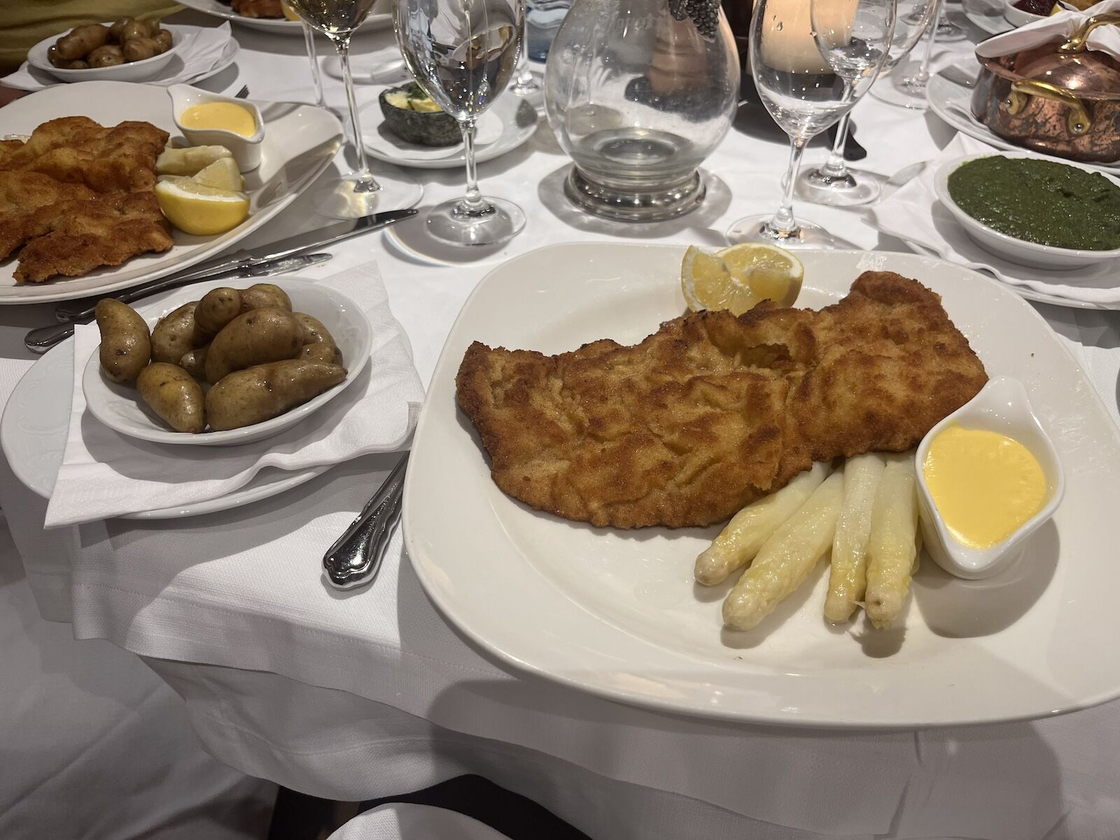 Weiner schnitzel at stanglwirt