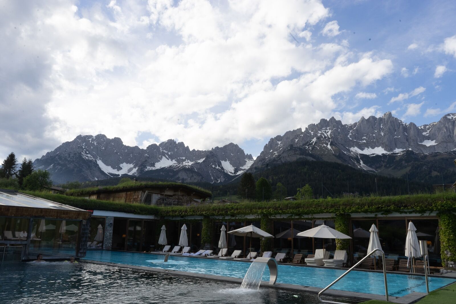 pool at stanglwirt in austria