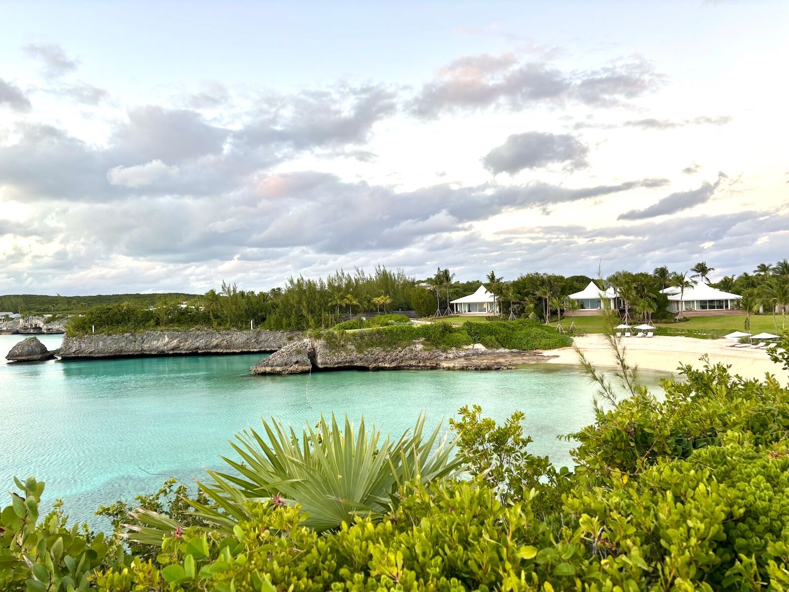 View of the villas at The Cove on Eleuthera.