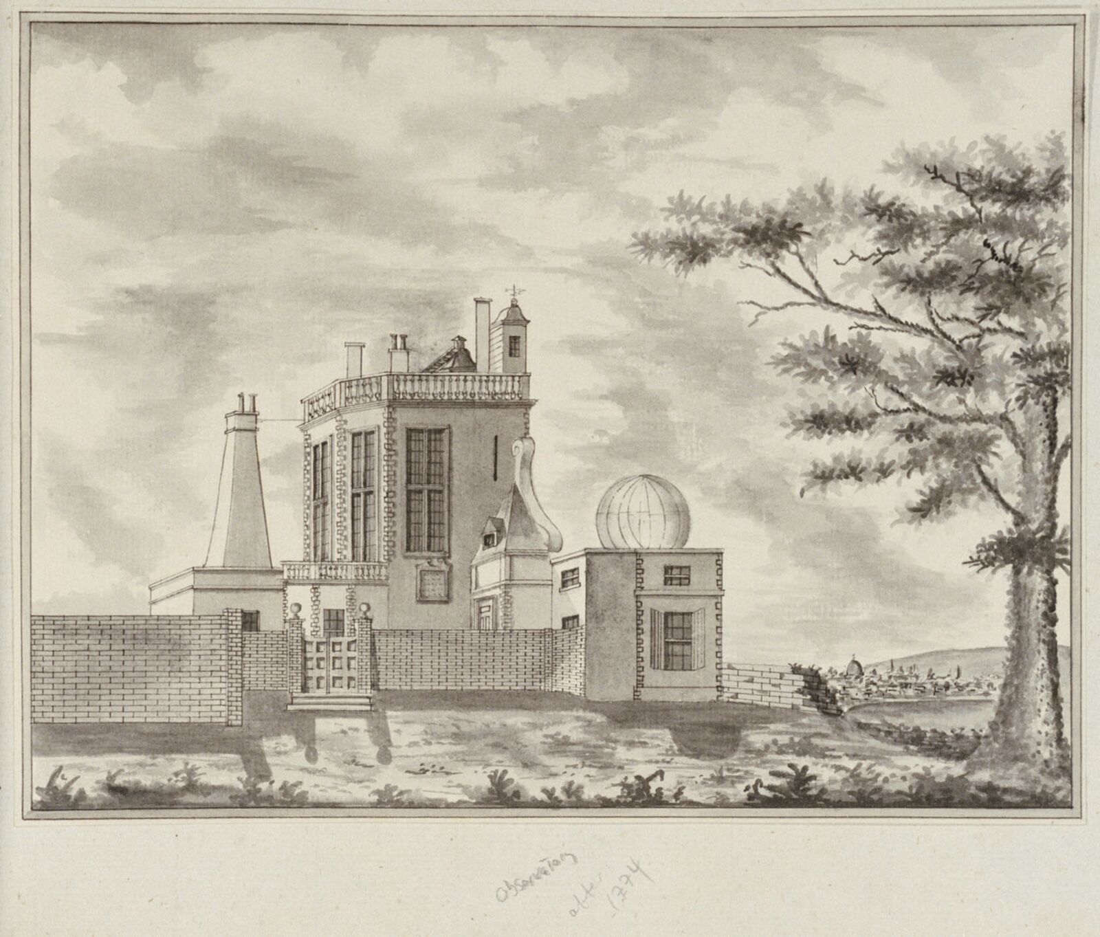 royal observatory greenwich - historical photo