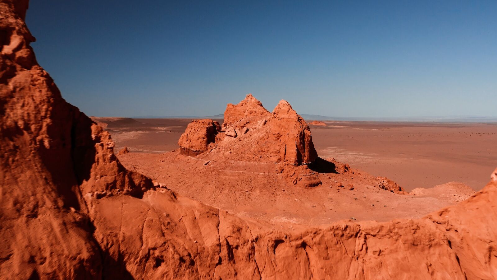 The Faming Cliffs in Mongolia are a famous side for paleontological digs. You can join a dig there in 2025.