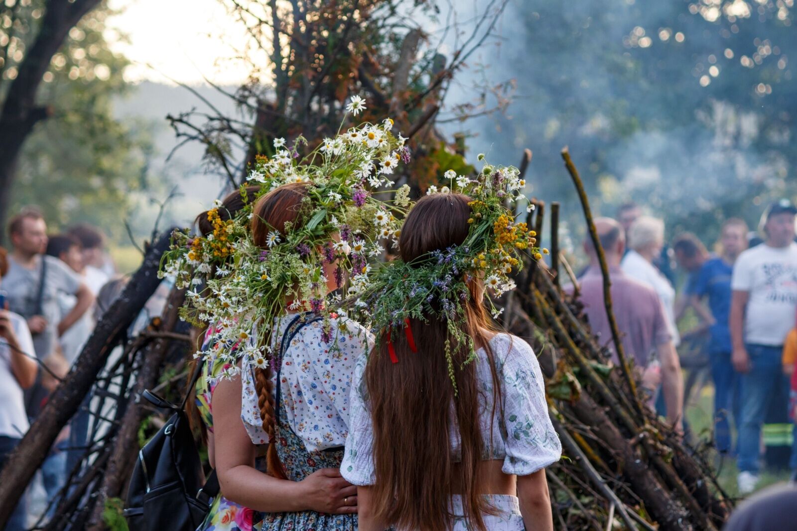 women at summer solstice