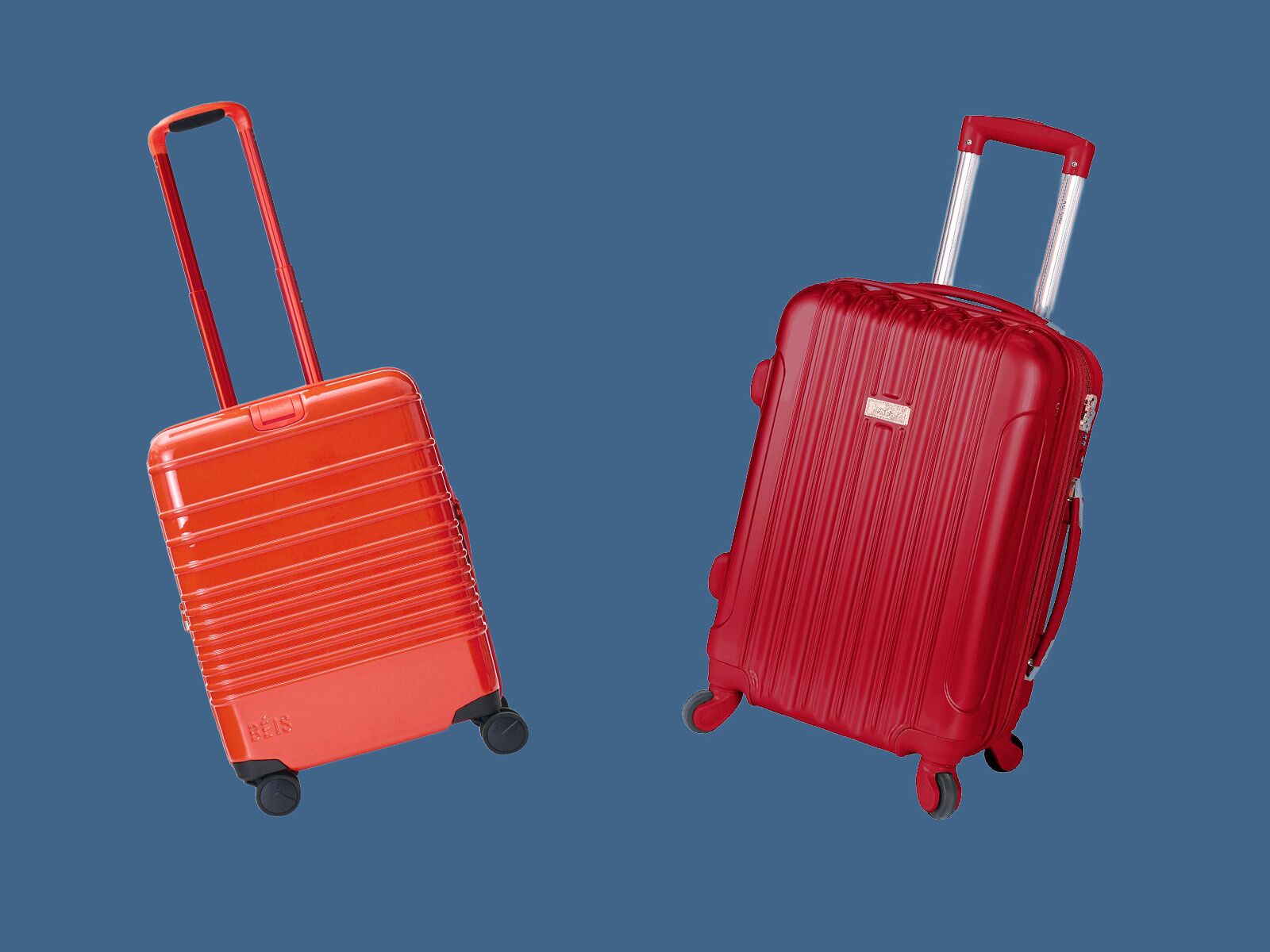 beis luggage dupe