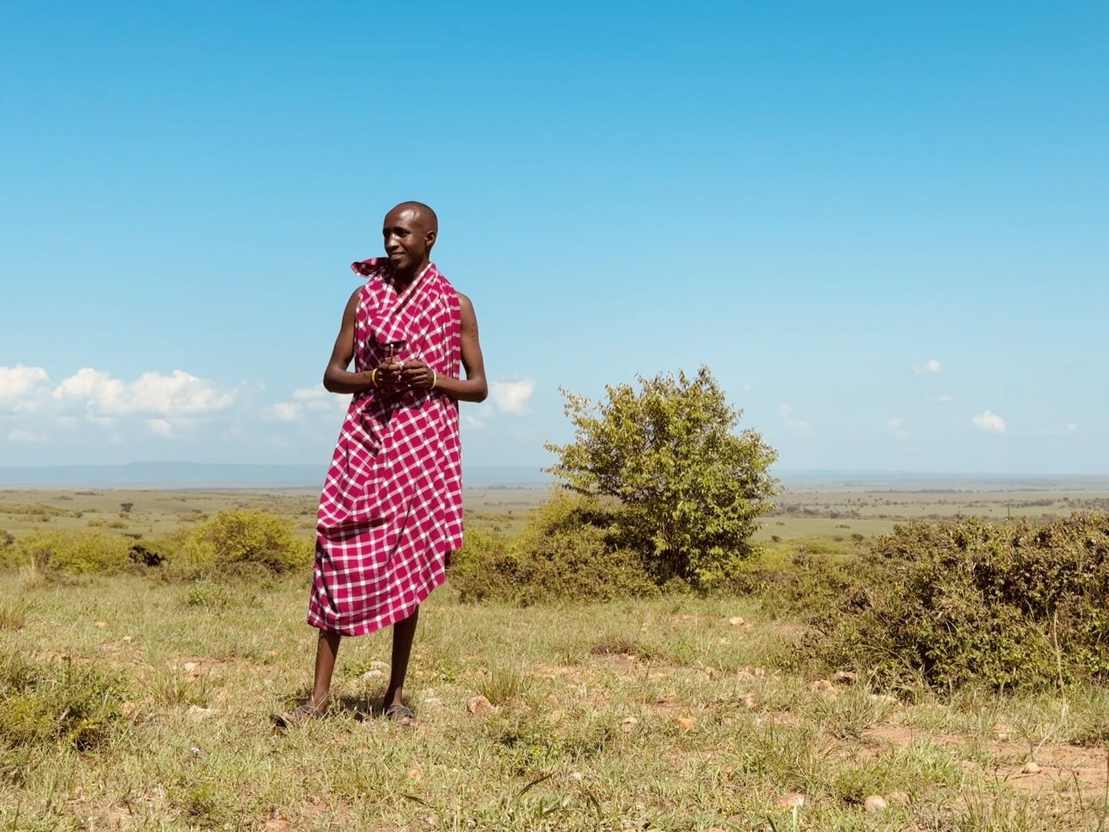 Kenya maasai guide - Emmanuel 