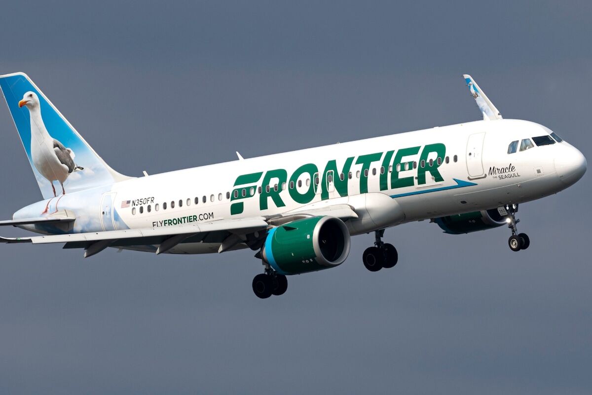 Start 2025 Off With a Bang With a Year of Free Flights With Frontier Airlines