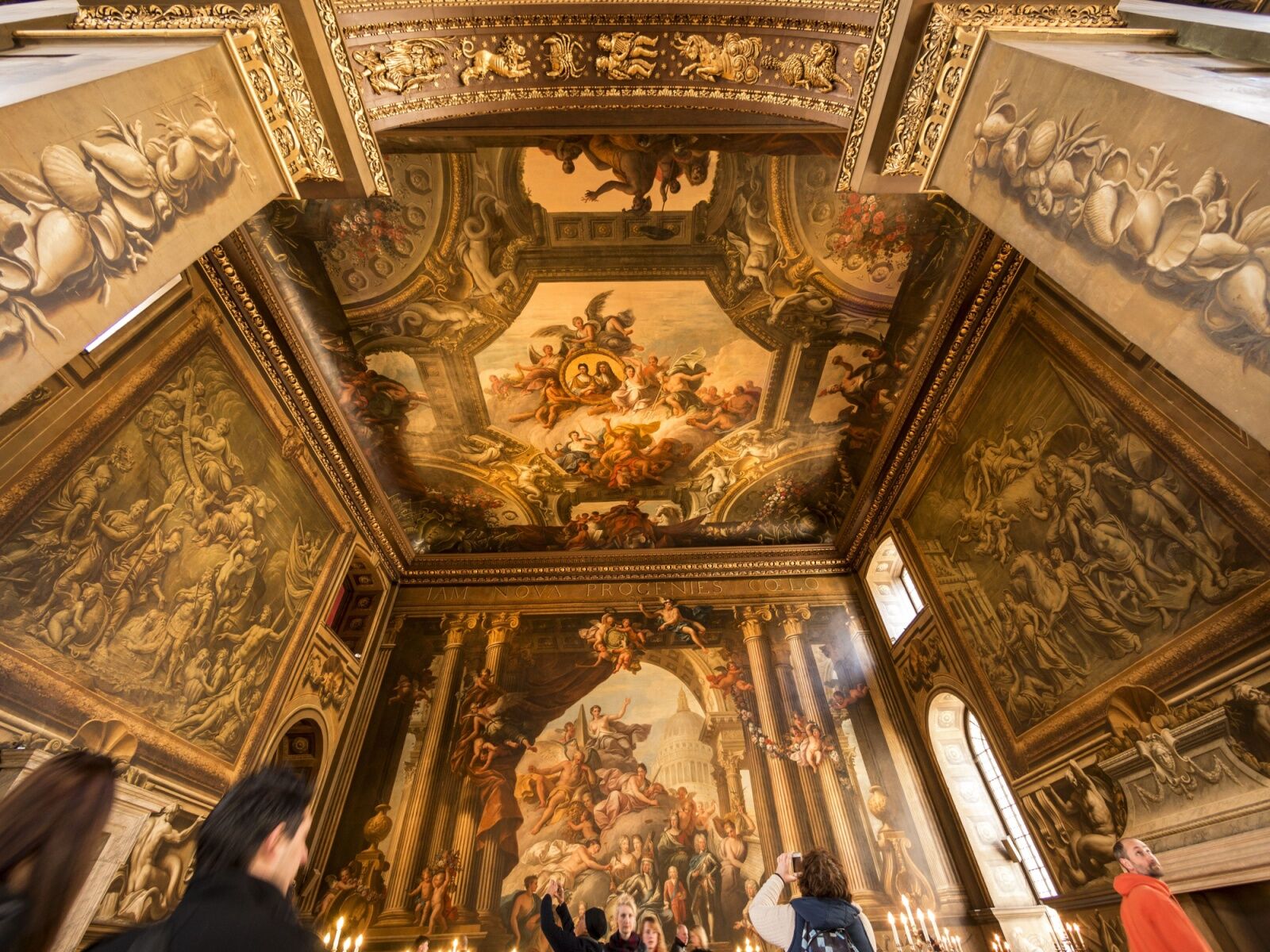 royal observatory greenwich - painted ceiling