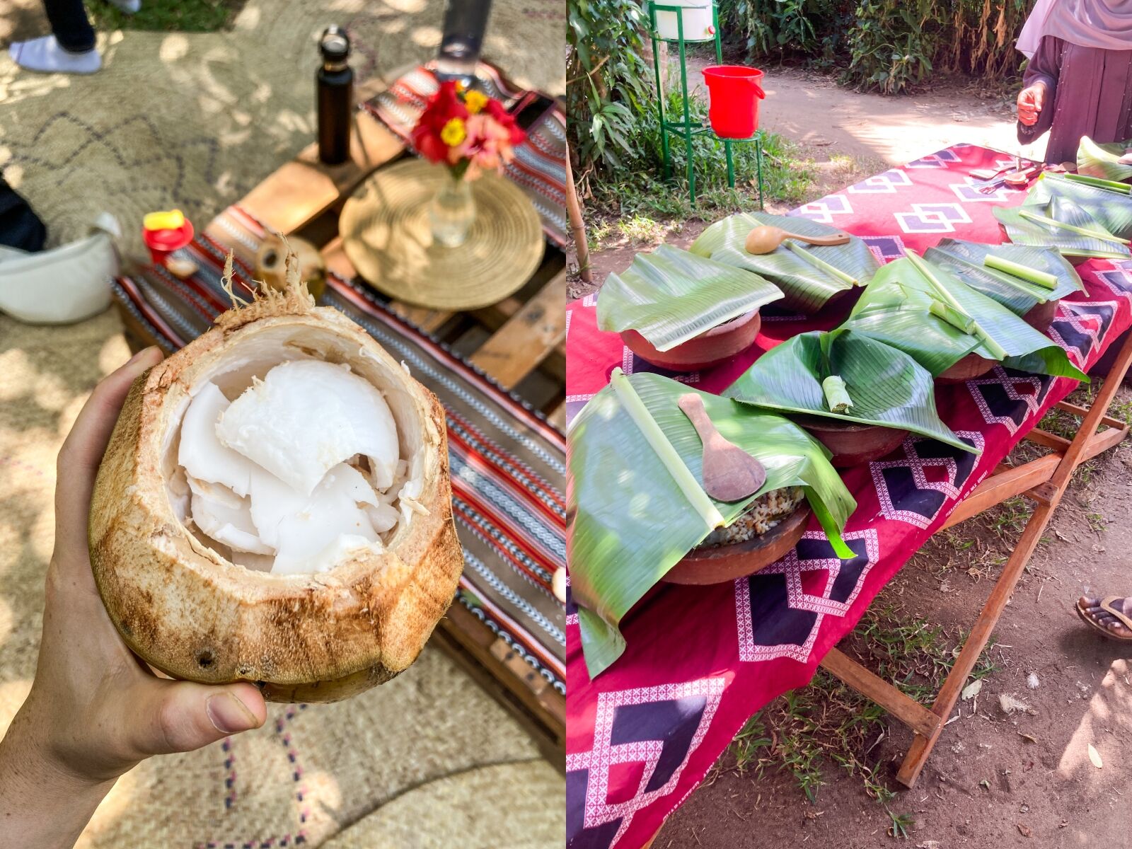 zanzibari food- farm lunch