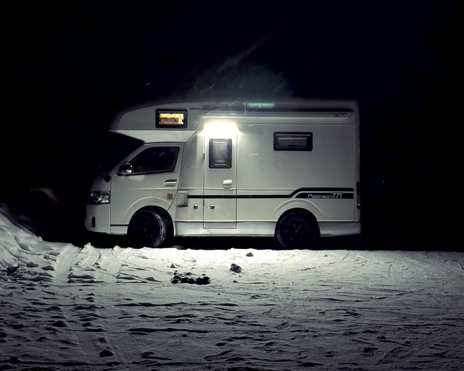 campervan rental for a japan ski trip