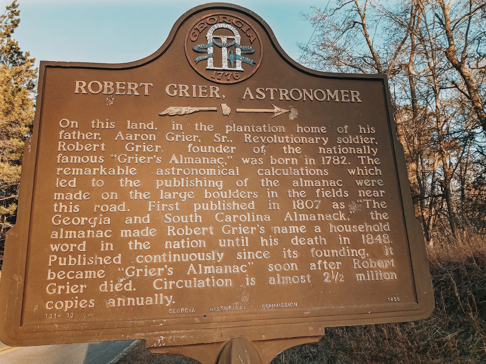 deerlick historical marker