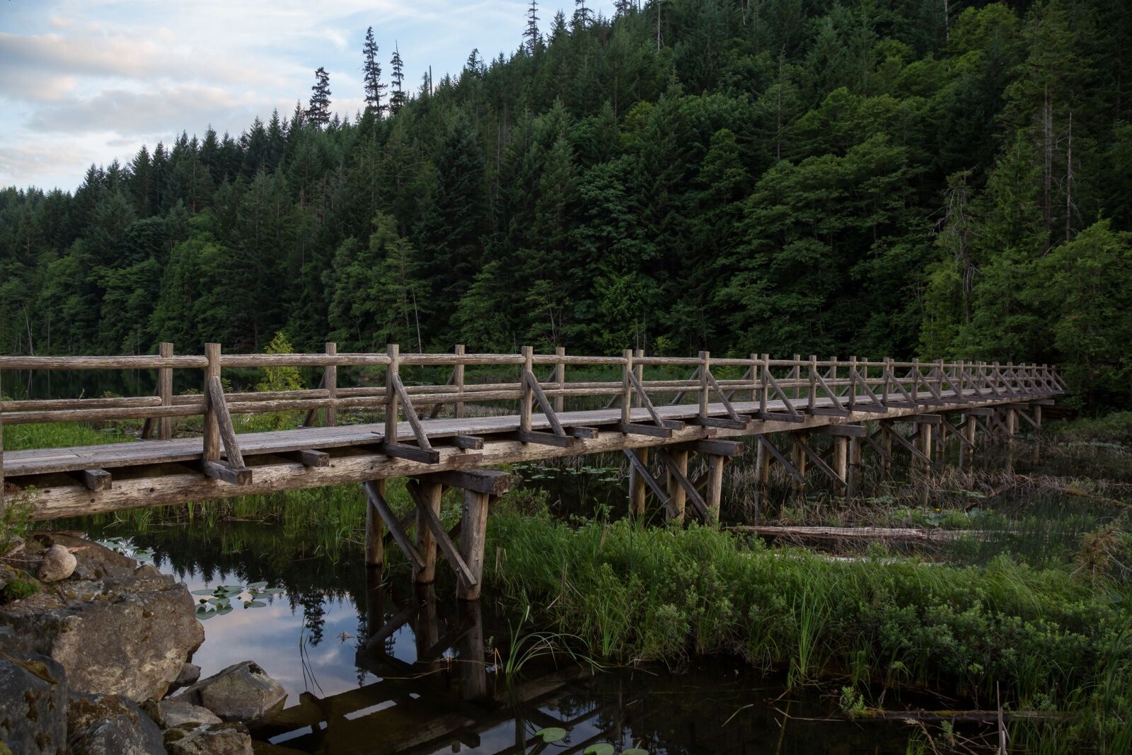 brohm lake in squamish bc 