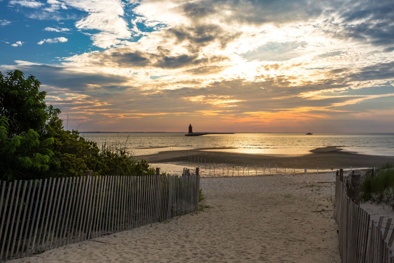 east coast camping - delaware beach