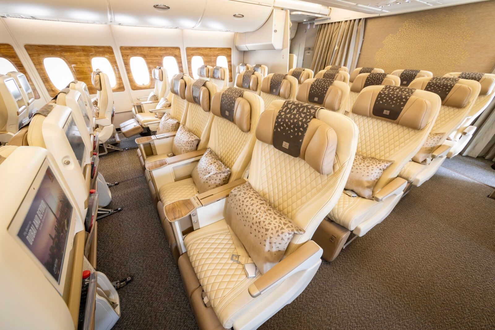 cost of flights - premium on emirates 