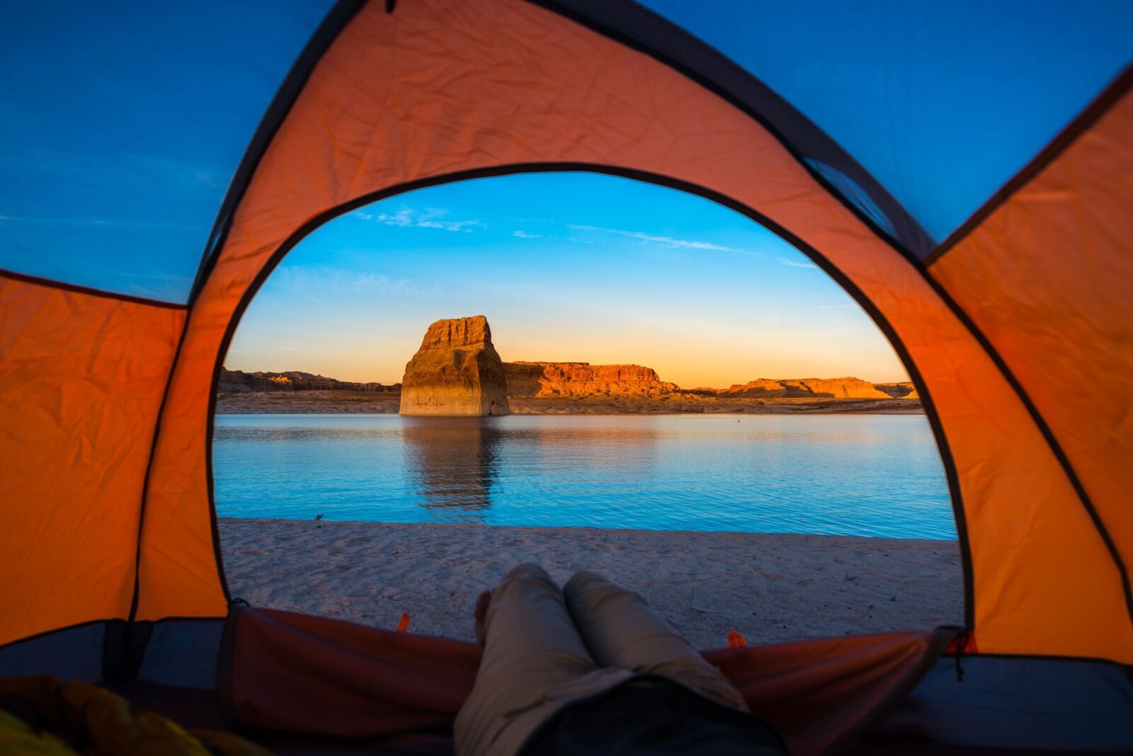 where to camp in colorado and utah - lone rock 