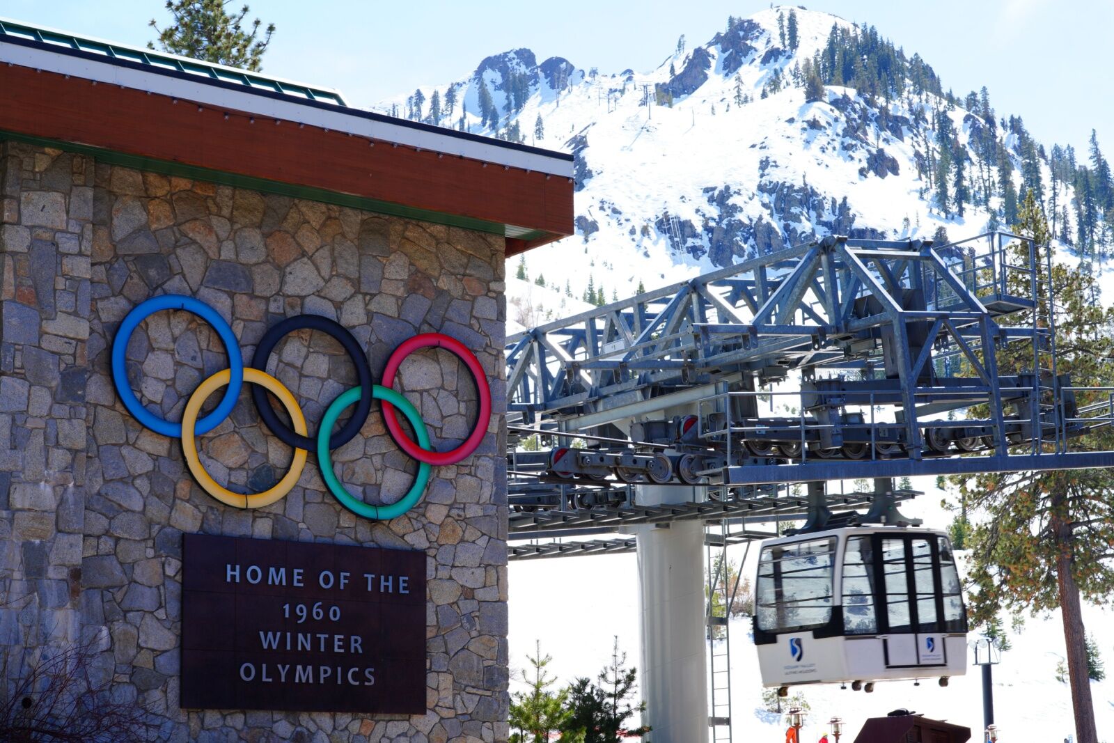 wall street journal truckee - palisades olympic sign