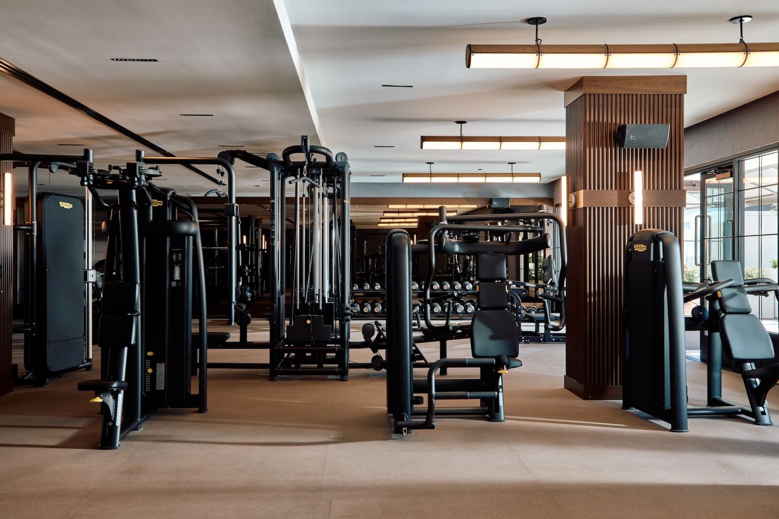 fitness center at the global ambassador hotel