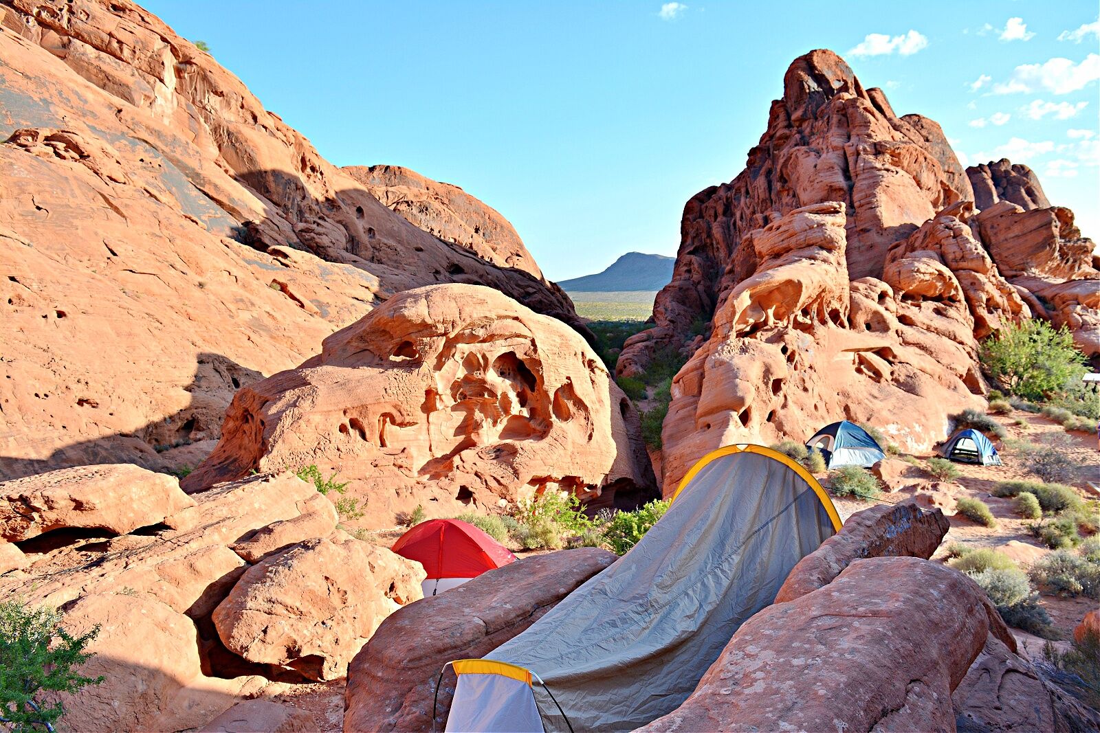 where to camp in the west - valley of fire state park 