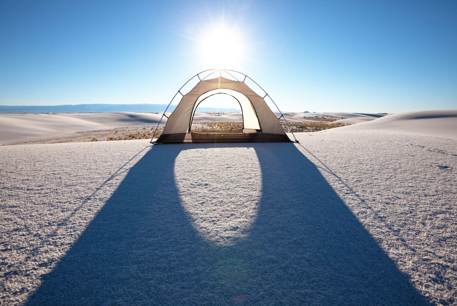 white sands national park - where to camp in the west