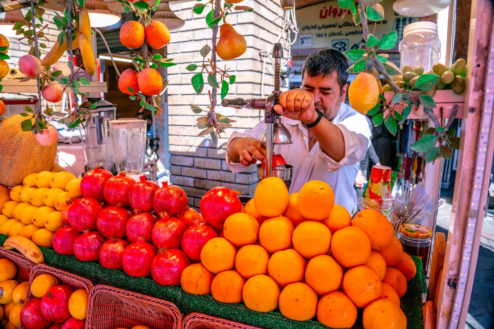 juice press in iraq