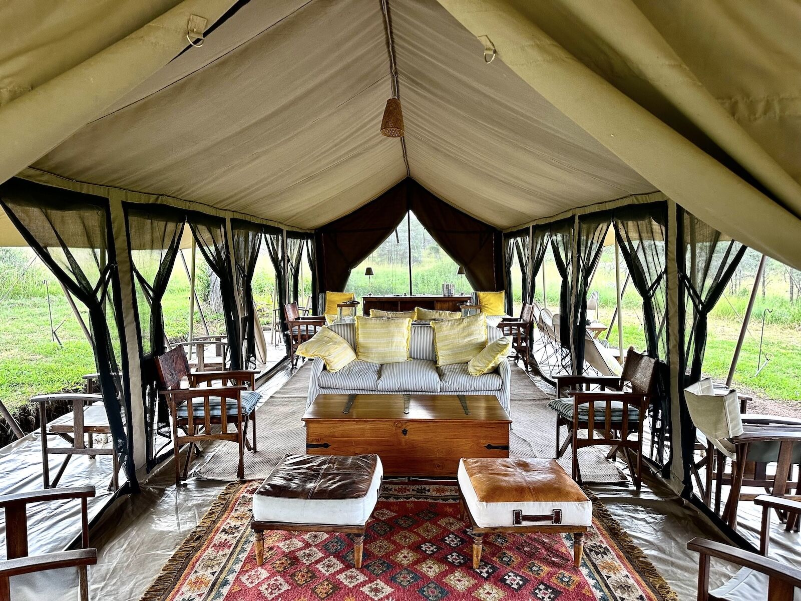 Serengeti Camp dining area