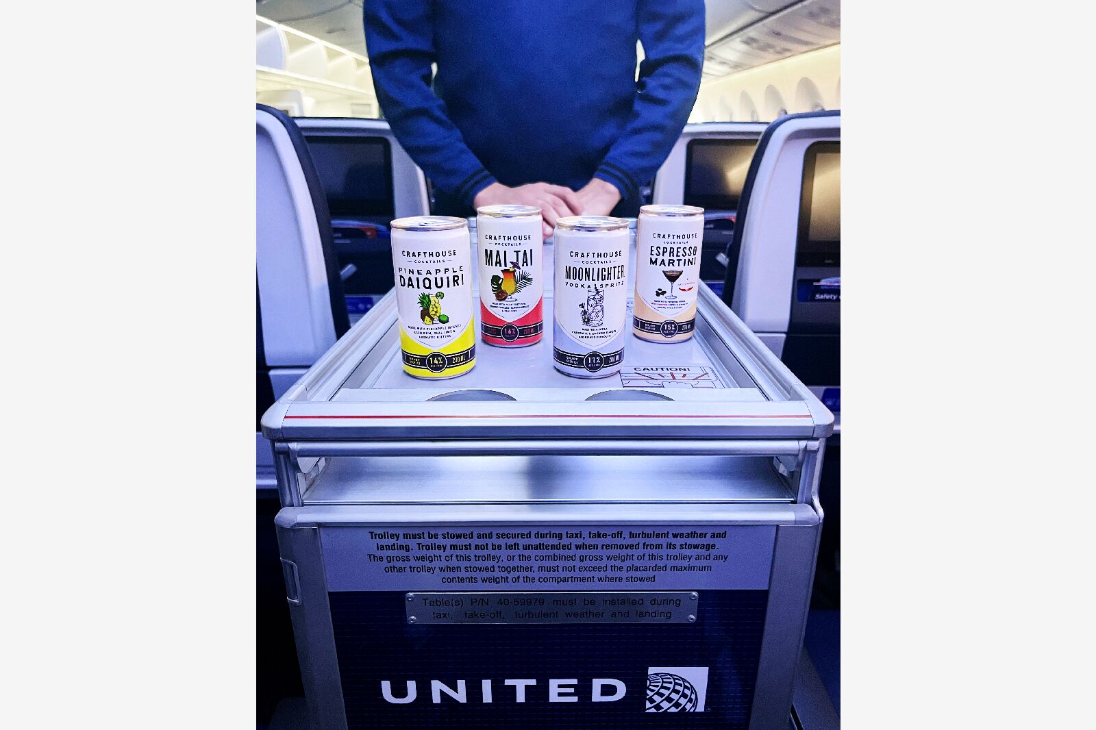 crafthouse cocktails on united airlines