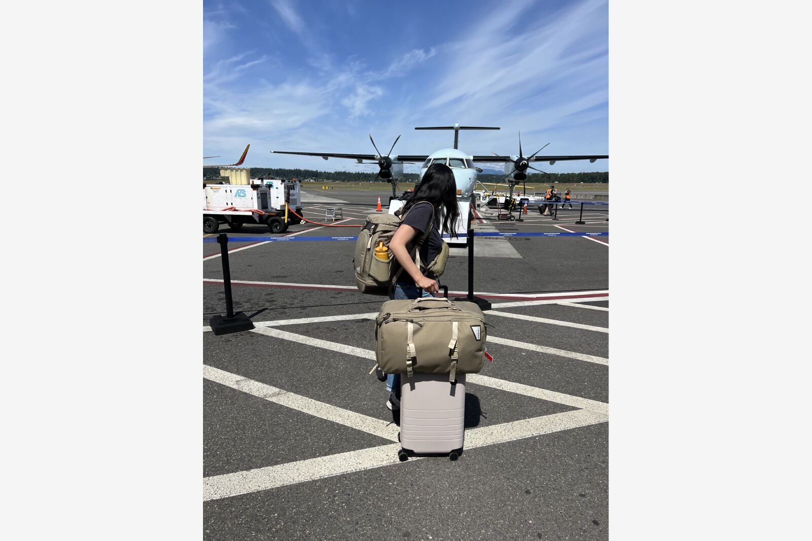 traveling with kids and toddlers small plane best bag no reception club