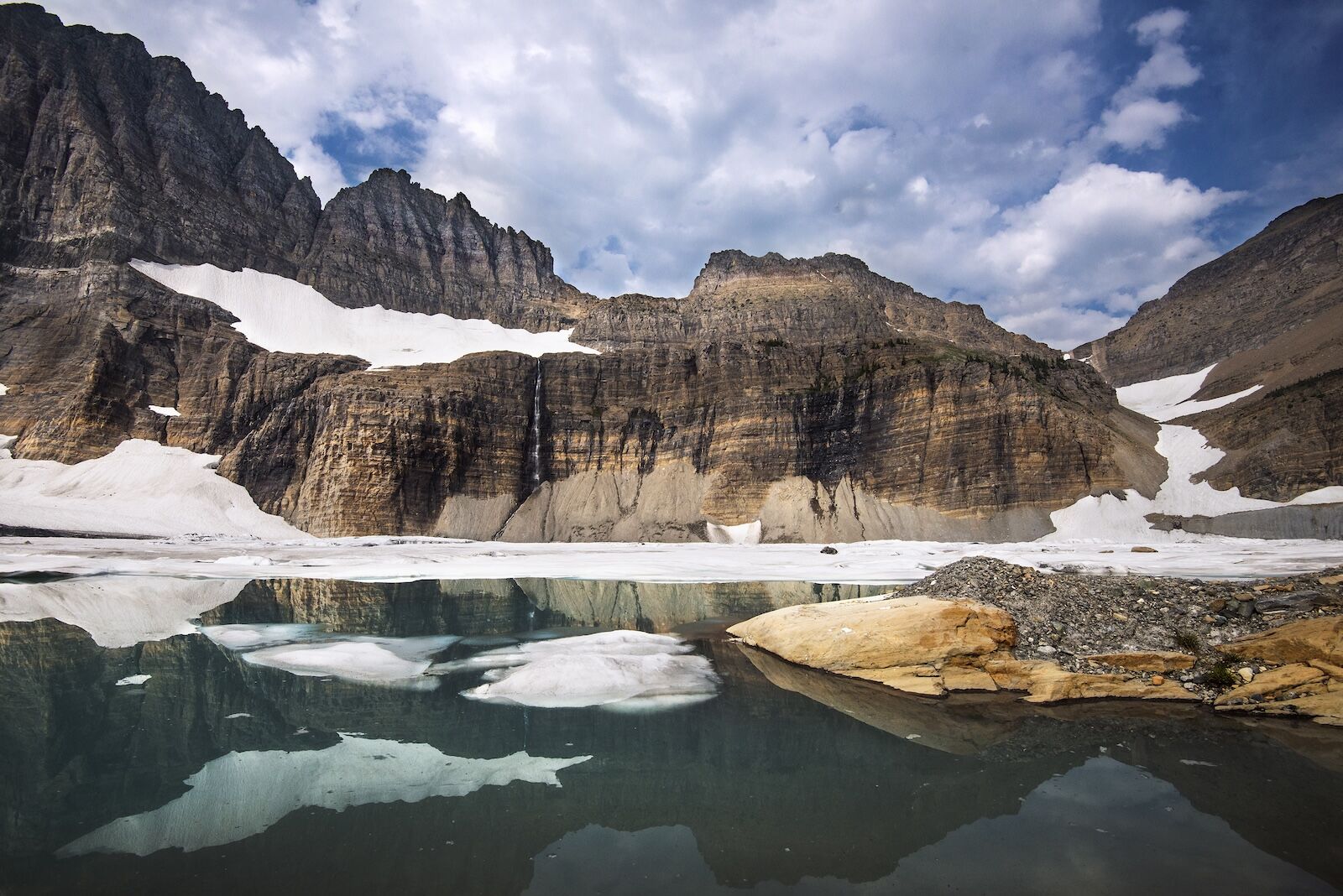 grinnell glacier in montana